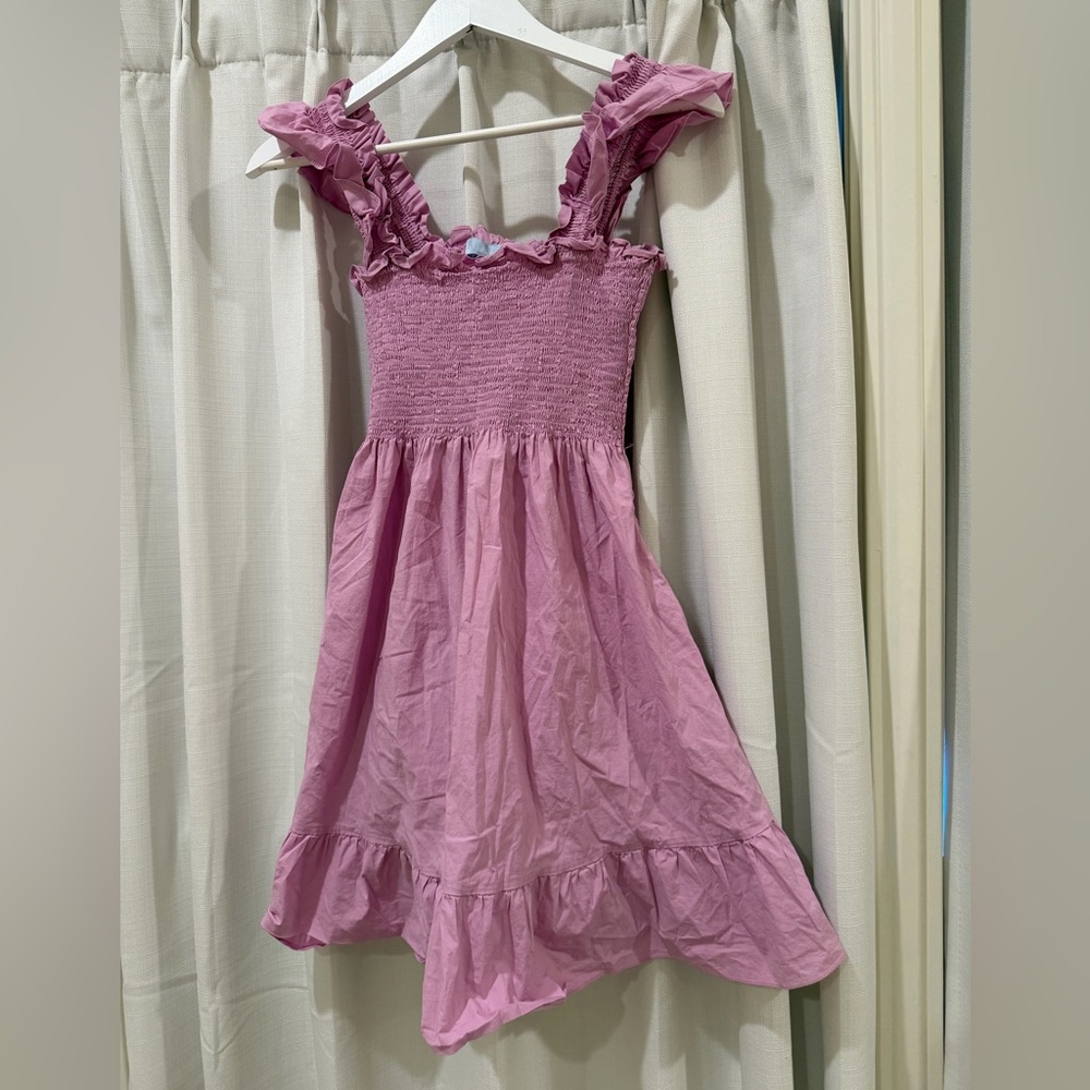 Hill House - Elizabeth Nap Dress - bubblegum pink